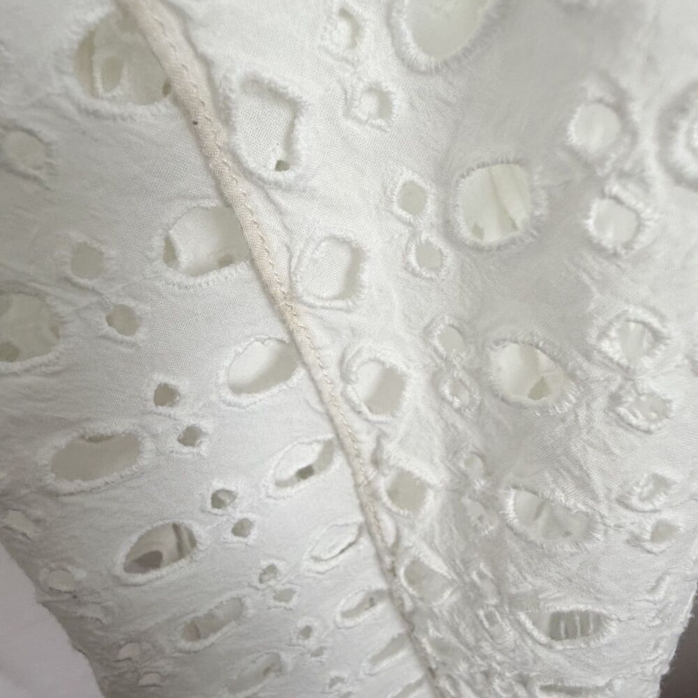 lilly pulitzer melody eyelit maxi bridal resort coastal white women's dress 10 - Picture 3 of 14
